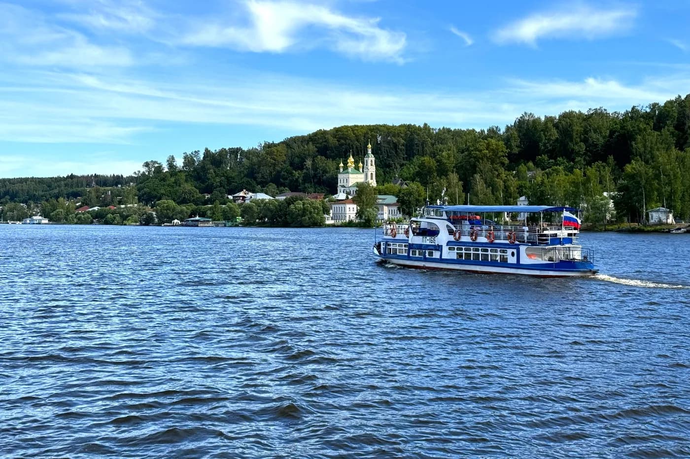 Плес и полотна Левитана