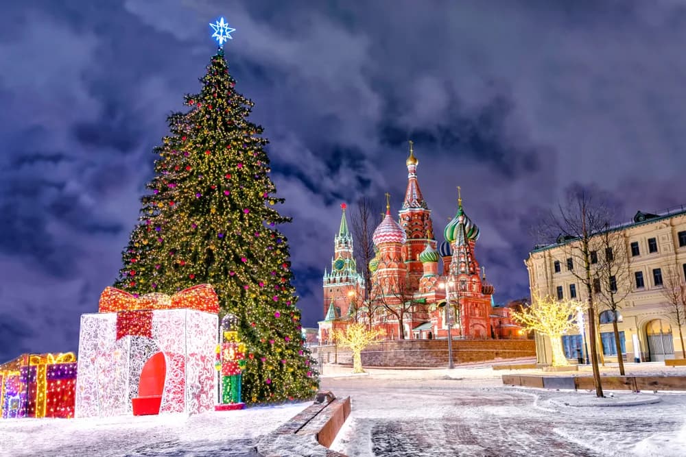 Главные ёлки центра — прогулка по новогодней Москве