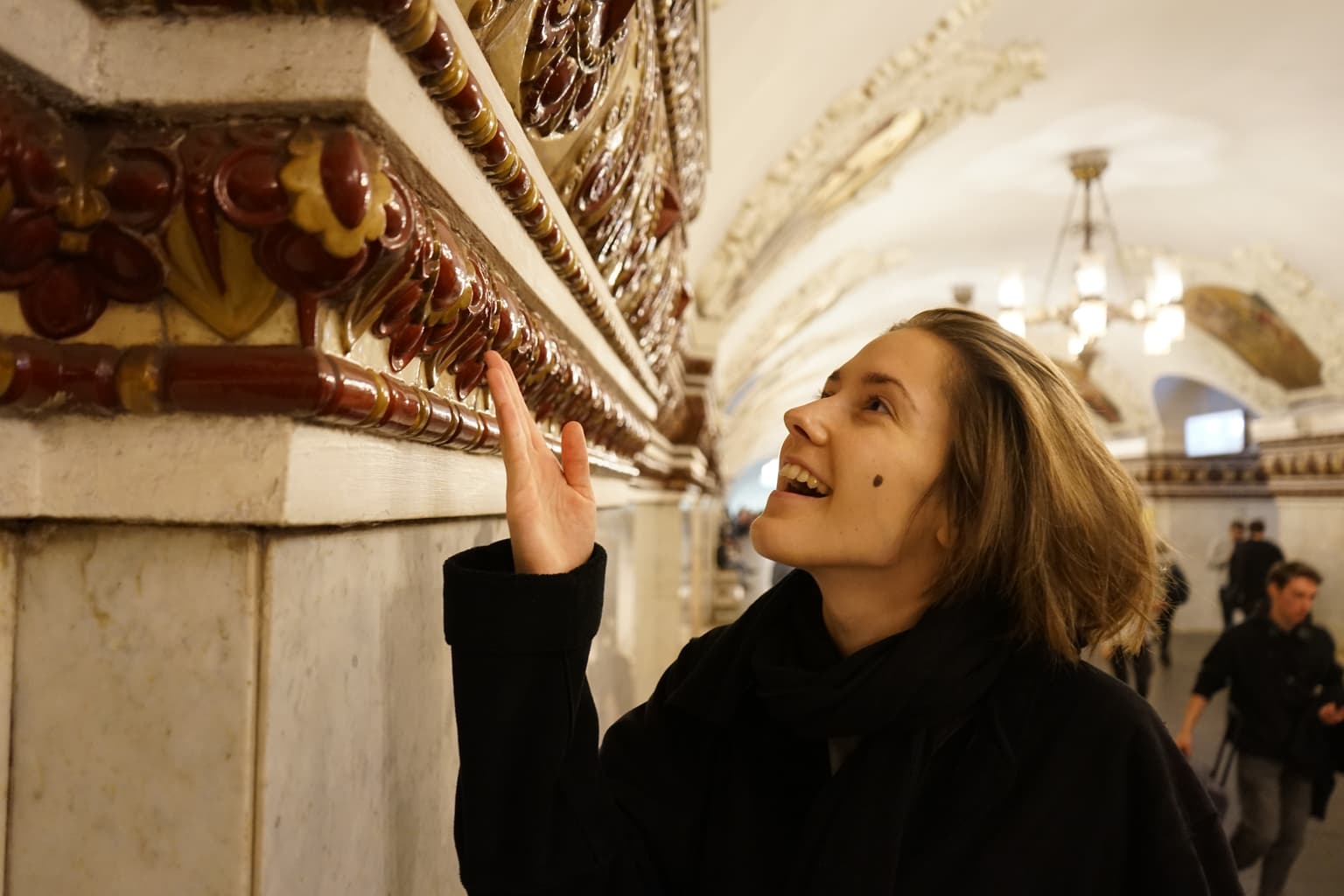 Московское метро: архитектура и дизайн под землёй, кадр 3